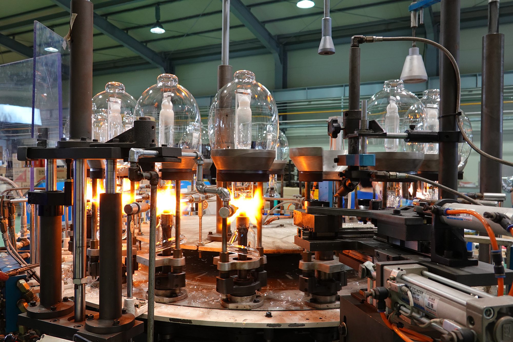 Lamp production